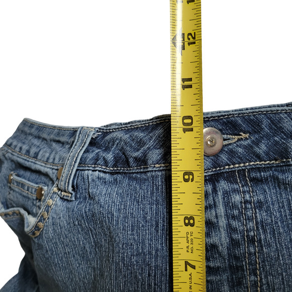 Mattina T Jeans Size 13 14 Medium Wash 5 pockets Embroidered pockets - Picture 10 of 11